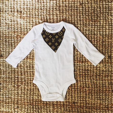 baby louis vuitton onesie|louis vuitton baby sets.